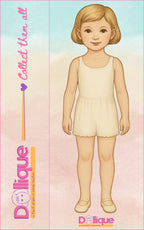 Magnetic Doll – Short Blonde Hair