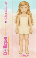 Magnetic Doll – Long Wavy Blonde Hair